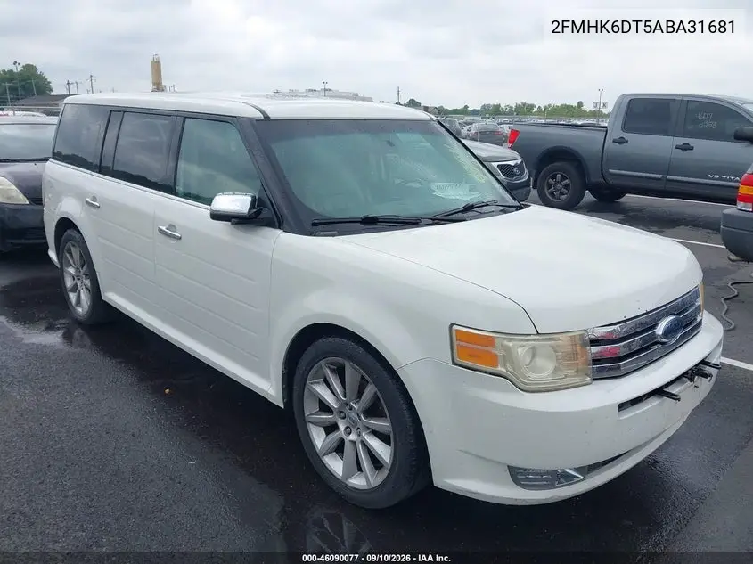 FORD FLEX 2010, VIN 2FMHK6DT5ABA31681