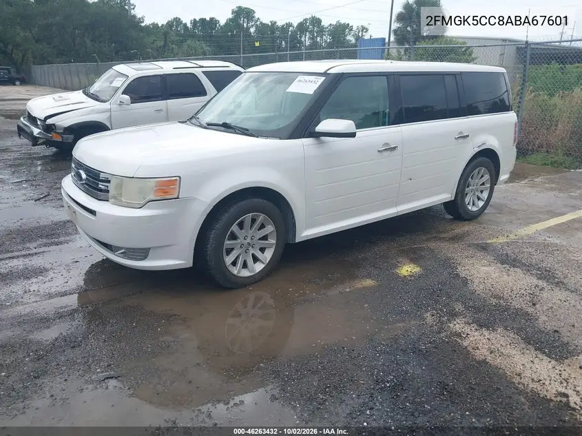 2010 FORD FLEX VIN 2FMGK5CC8ABA67601 — фото 2