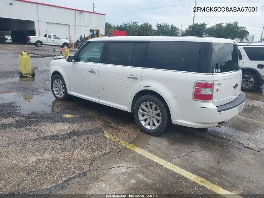 2010 FORD FLEX VIN 2FMGK5CC8ABA67601 — фото 3