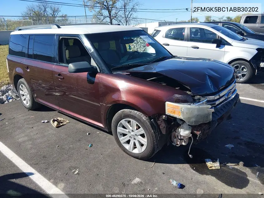 FORD FLEX 2010, VIN 2FMGK5BC1ABB30202