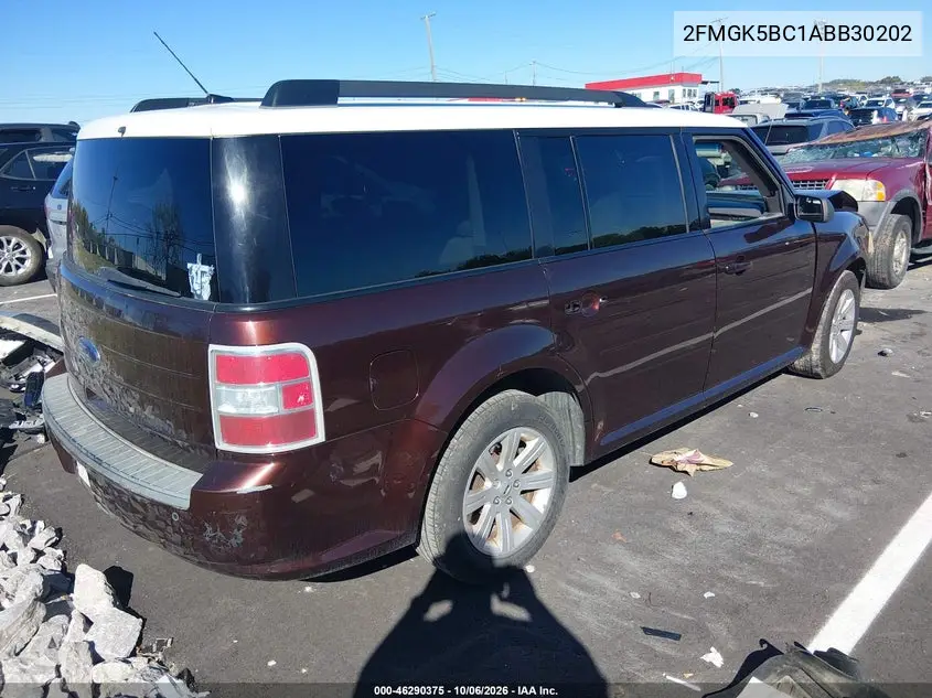 2010 FORD FLEX VIN 2FMGK5BC1ABB30202 — фото 4