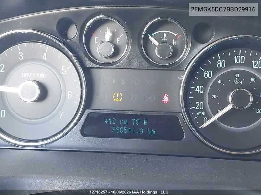 2011 FORD FLEX VIN 2FMGK5DC7BBD29916 — фото 15