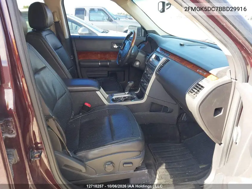 2011 FORD FLEX VIN 2FMGK5DC7BBD29916 — фото 5