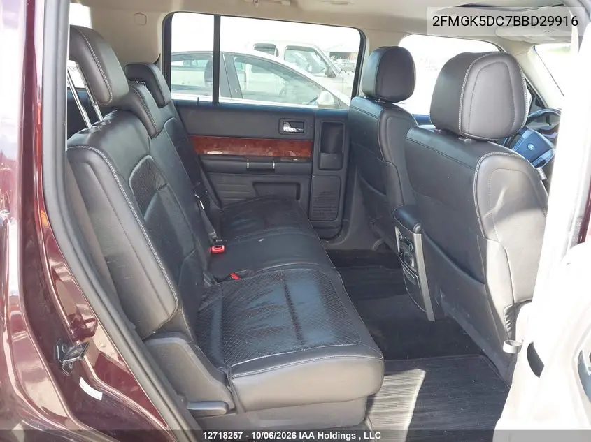 2011 FORD FLEX VIN 2FMGK5DC7BBD29916 — фото 8