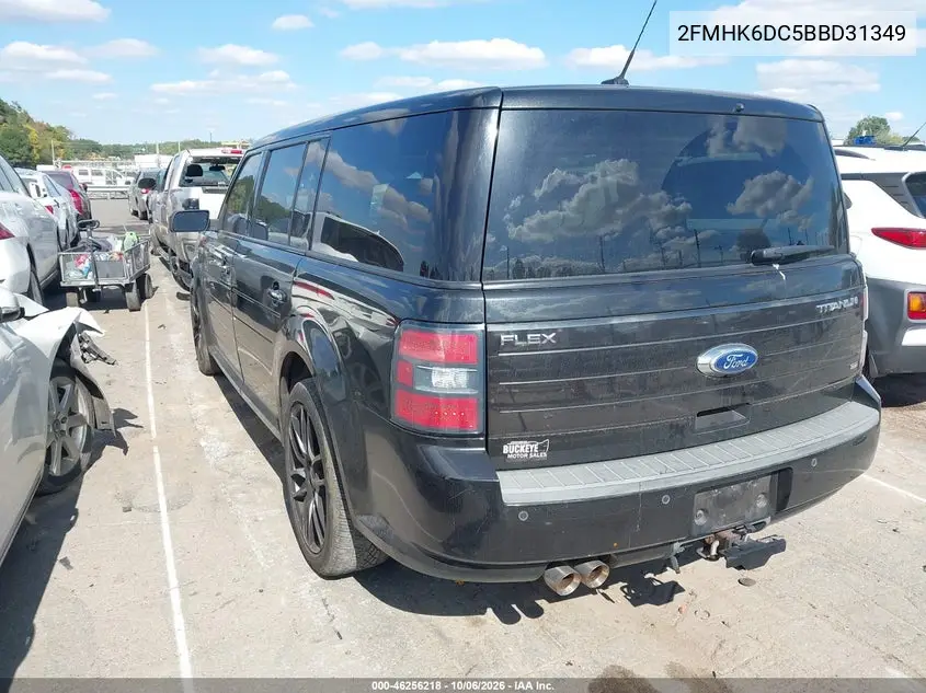 2011 FORD FLEX VIN 2FMHK6DC5BBD31349 — фото 3