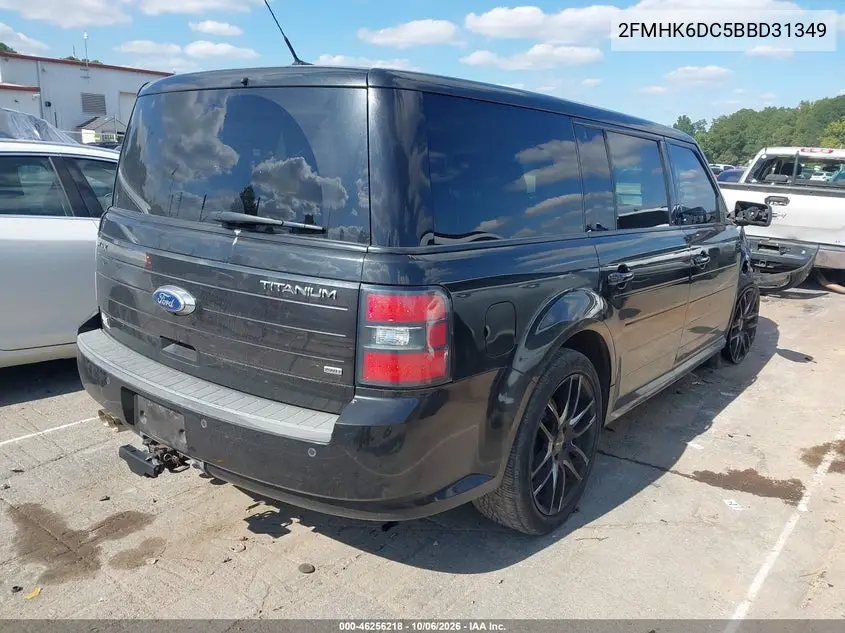 2011 FORD FLEX VIN 2FMHK6DC5BBD31349 — фото 4