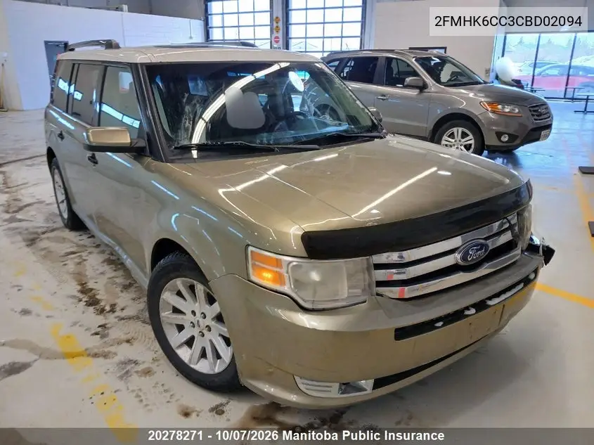 FORD FLEX 2012, VIN 2FMHK6CC3CBD02094
