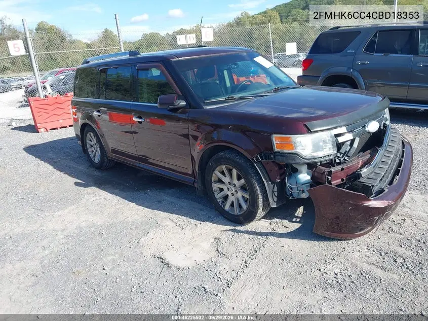 FORD FLEX 2012, VIN 2FMHK6CC4CBD18353