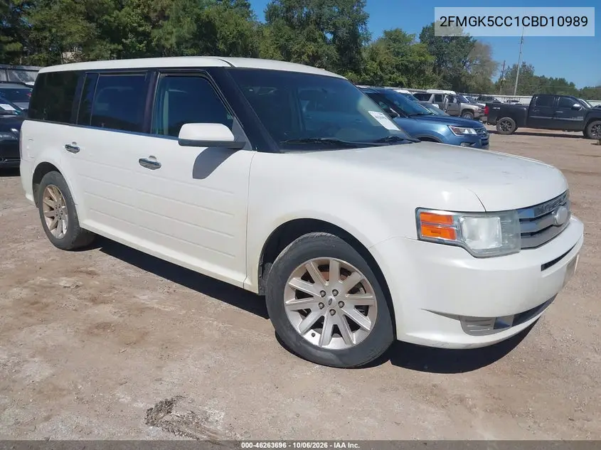FORD FLEX 2012, VIN 2FMGK5CC1CBD10989