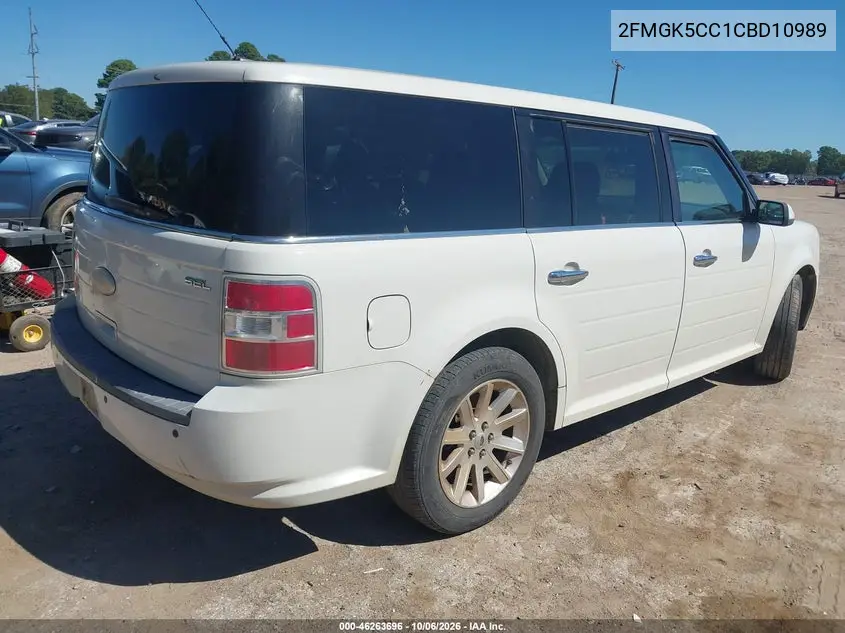 2012 FORD FLEX VIN 2FMGK5CC1CBD10989 — фото 4