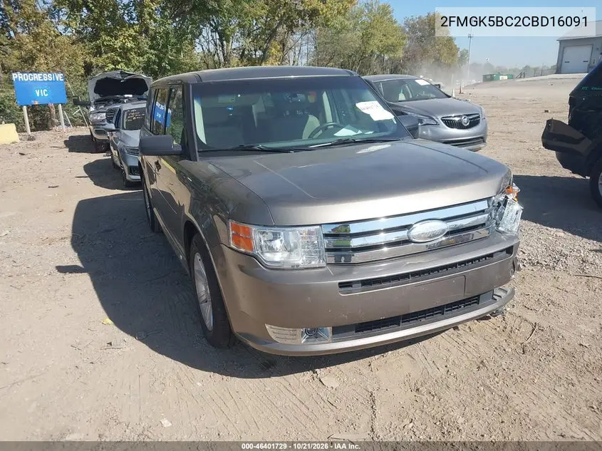 FORD FLEX 2012, VIN 2FMGK5BC2CBD16091