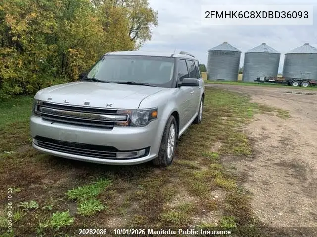 2013 FORD FLEX VIN 2FMHK6C8XDBD36093 — фото 2