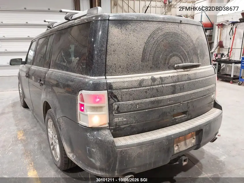2013 FORD FLEX VIN 2FMHK6C82DBD38677 — фото 3