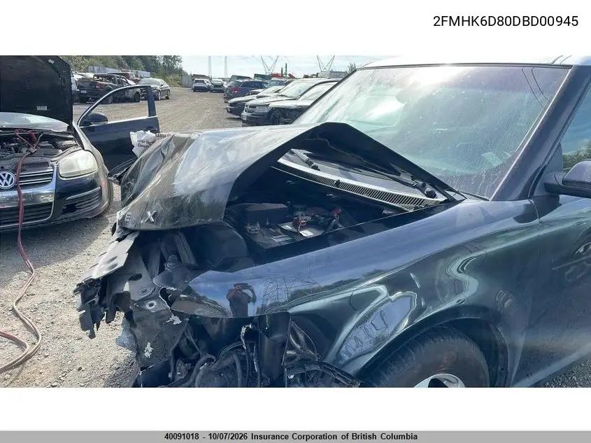 2013 FORD FLEX VIN 2FMHK6D80DBD00945 — фото 10