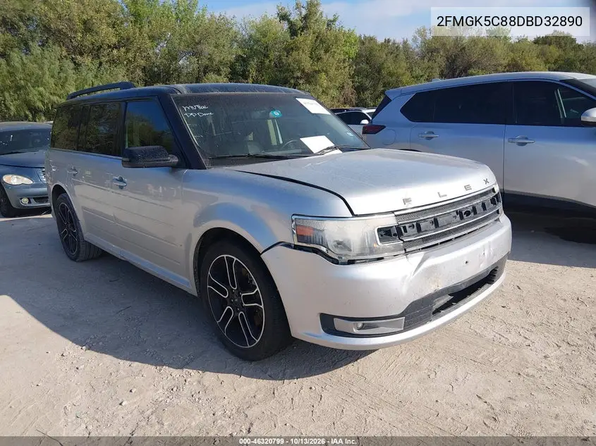 FORD FLEX 2013, VIN 2FMGK5C88DBD32890