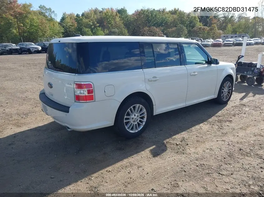 2013 FORD FLEX VIN 2FMGK5C82DBD31475 — фото 5