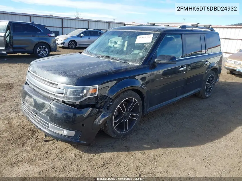 2013 FORD FLEX VIN 2FMHK6DT6DBD24932 — фото 2