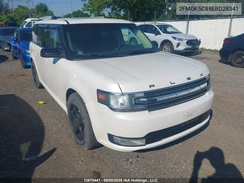 FORD FLEX 2014, VIN 2FMGK5C88EBD28341