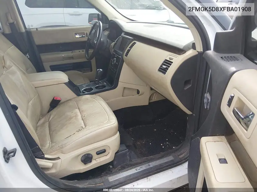 2015 FORD FLEX VIN 2FMGK5D8XFBA01908 — фото 5