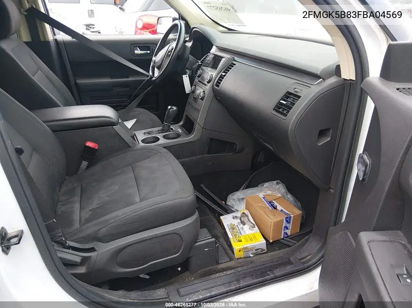 2015 FORD FLEX VIN 2FMGK5B83FBA04569 — фото 5