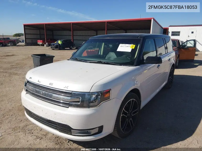 2015 FORD FLEX VIN 2FMGK5C87FBA18053 — фото 2