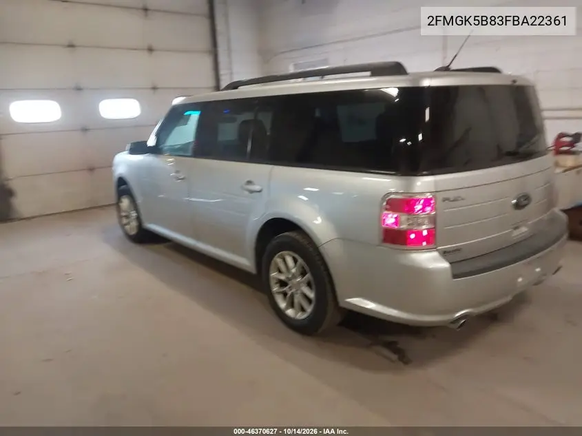 2015 FORD FLEX VIN 2FMGK5B83FBA22361 — фото 4