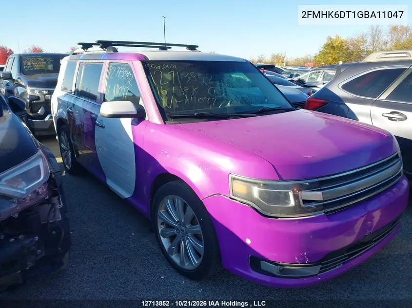 FORD FLEX 2016, VIN 2FMHK6DT1GBA11047