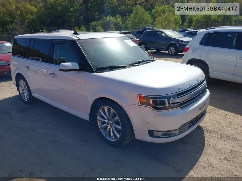 FORD FLEX 2016, VIN 2FMHK6DT3GBA10417