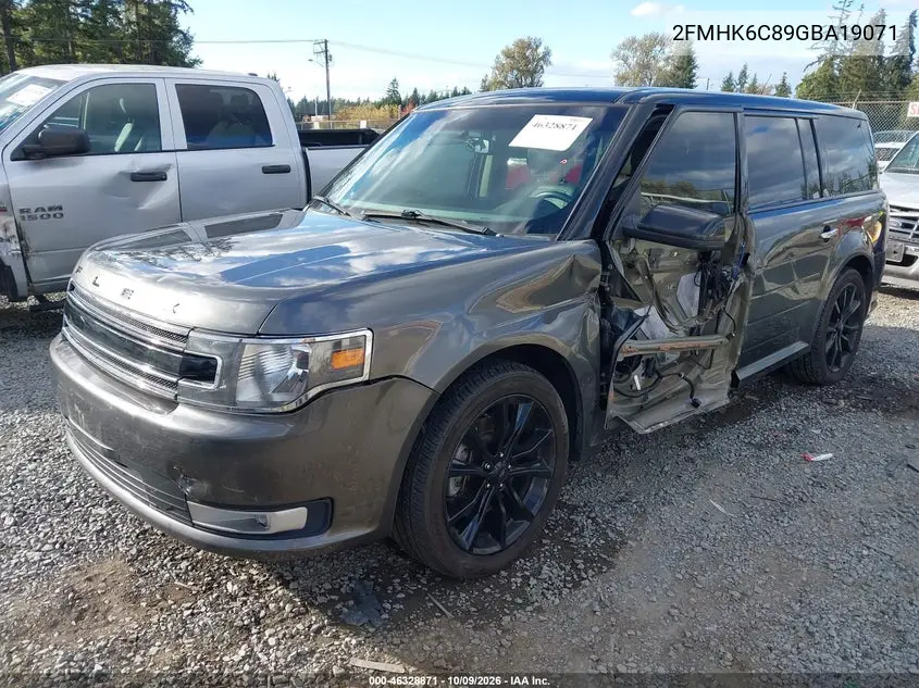 2016 FORD FLEX VIN 2FMHK6C89GBA19071 — фото 2