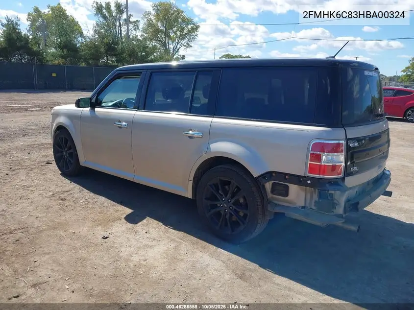 2017 FORD FLEX VIN 2FMHK6C83HBA00324 — фото 3
