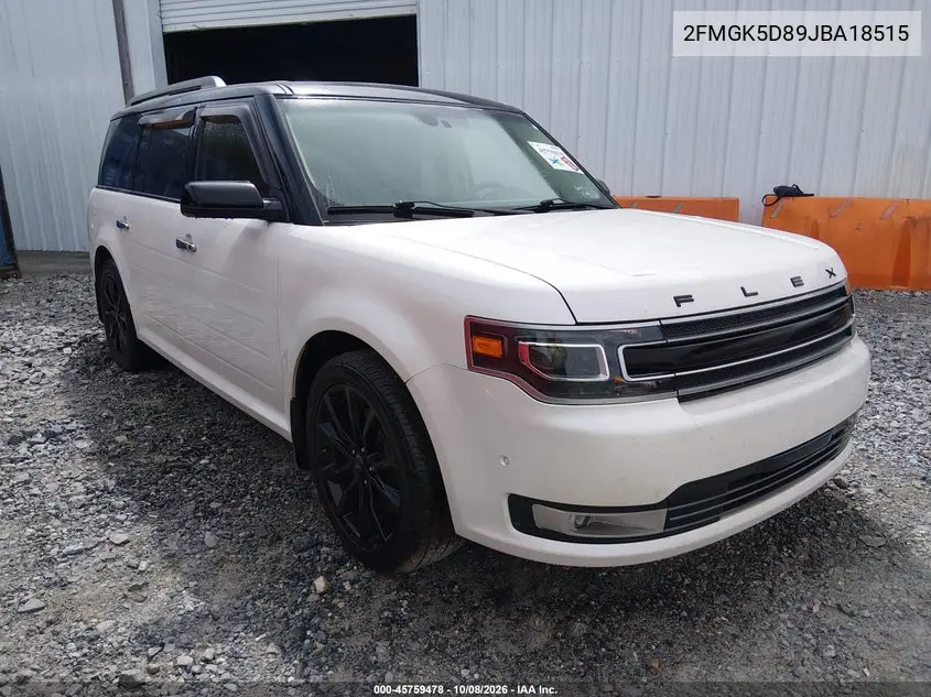 FORD FLEX 2018, VIN 2FMGK5D89JBA18515