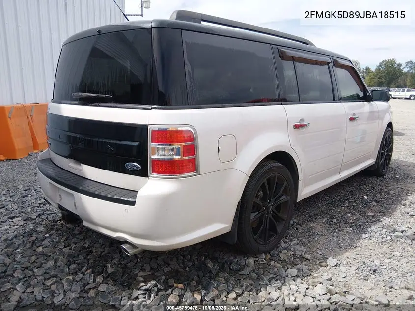 2018 FORD FLEX VIN 2FMGK5D89JBA18515 — фото 4