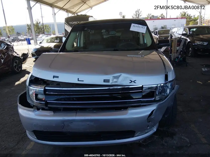 2018 FORD FLEX VIN 2FMGK5C80JBA00812 — фото 12