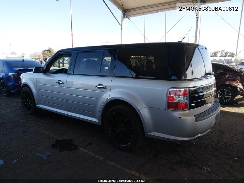 2018 FORD FLEX VIN 2FMGK5C80JBA00812 — фото 3