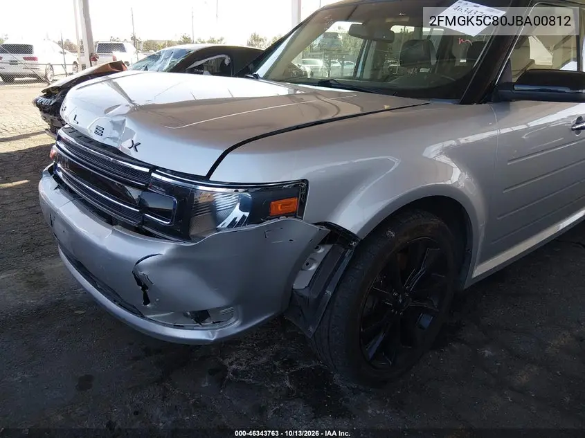 2018 FORD FLEX VIN 2FMGK5C80JBA00812 — фото 6