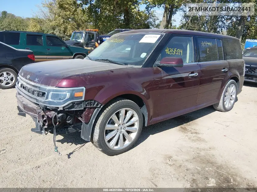 2018 FORD FLEX VIN 2FMHK6DT5JBA02441 — фото 2