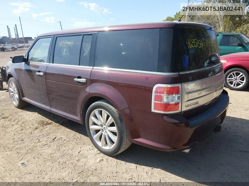 2018 FORD FLEX VIN 2FMHK6DT5JBA02441 — фото 3