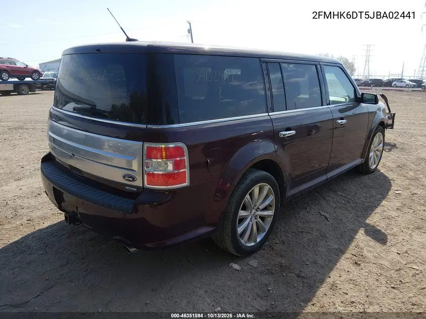 2018 FORD FLEX VIN 2FMHK6DT5JBA02441 — фото 4