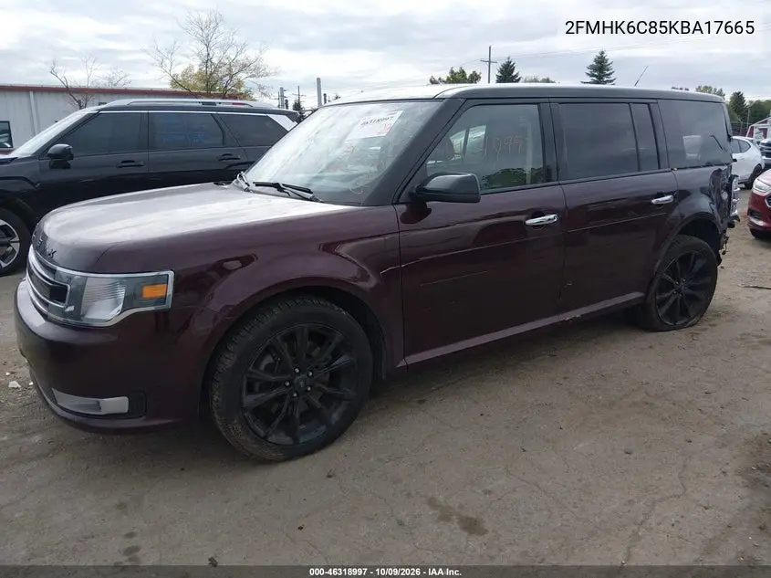2019 FORD FLEX VIN 2FMHK6C85KBA17665 — фото 2