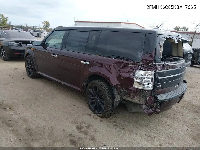 2019 FORD FLEX VIN 2FMHK6C85KBA17665 — фото 3