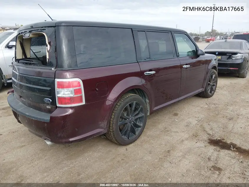 2019 FORD FLEX VIN 2FMHK6C85KBA17665 — фото 4