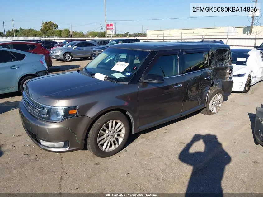 2019 FORD FLEX VIN 2FMGK5C80KBA14856 — фото 2