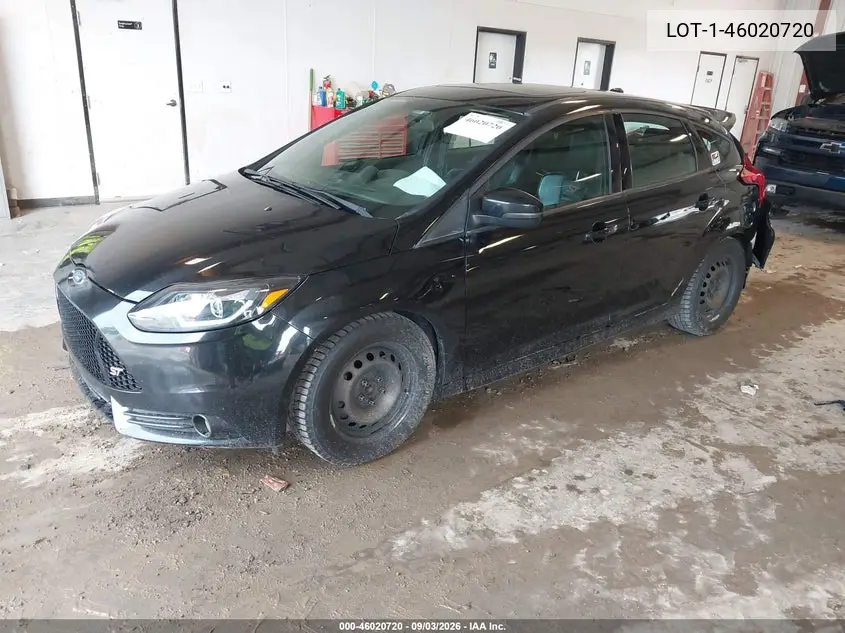 2013 FORD FOCUS RS VIN 1FADP3L90DL218460 — фото 2