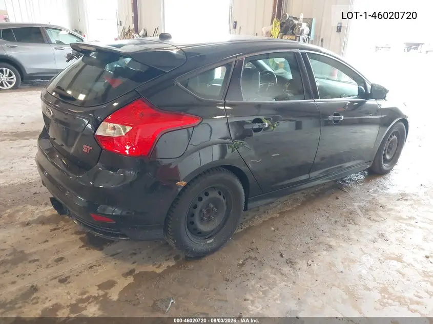 2013 FORD FOCUS RS VIN 1FADP3L90DL218460 — фото 4