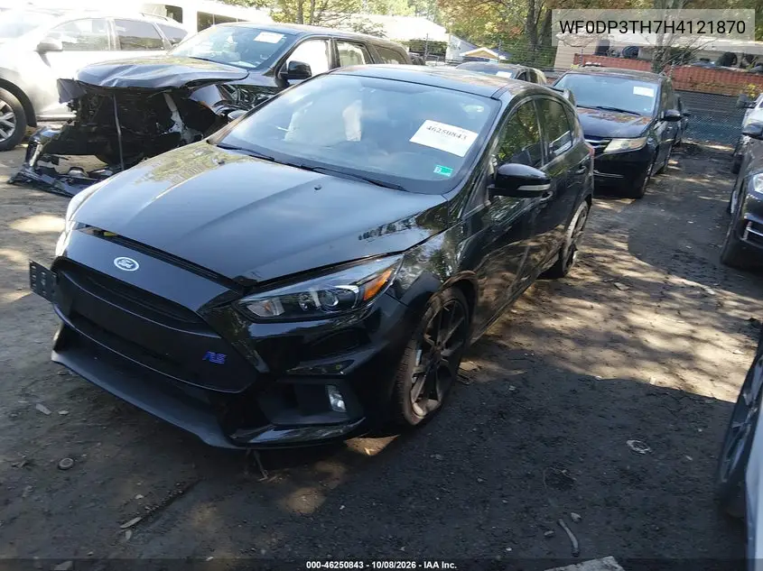 2017 FORD FOCUS RS VIN WF0DP3TH7H4121870 — фото 2