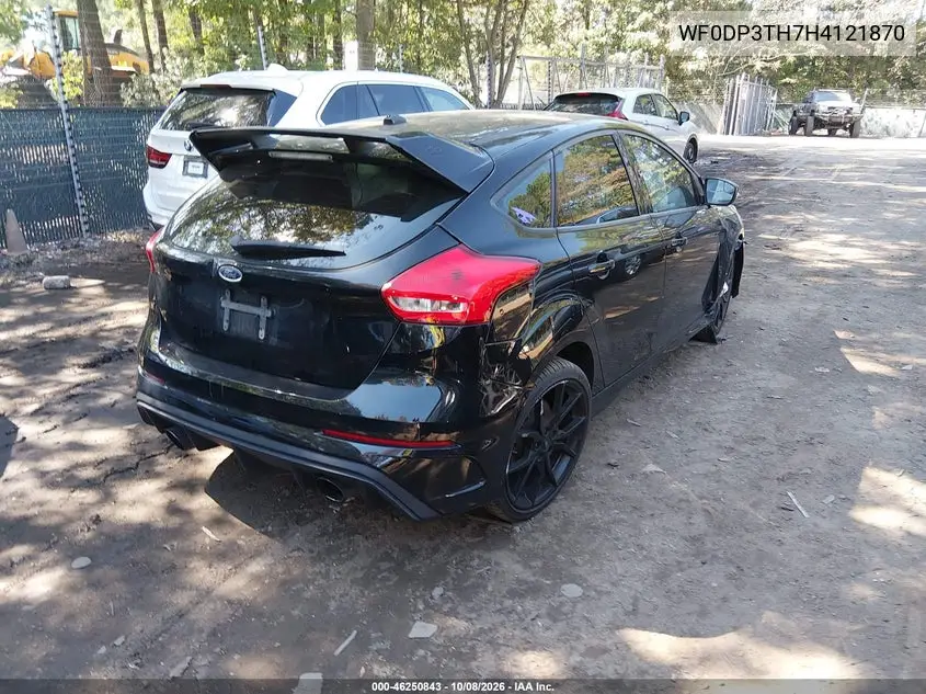 2017 FORD FOCUS RS VIN WF0DP3TH7H4121870 — фото 4