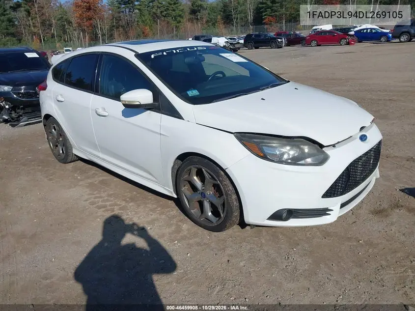 FORD FOCUS ST 2013, VIN 1FADP3L94DL269105