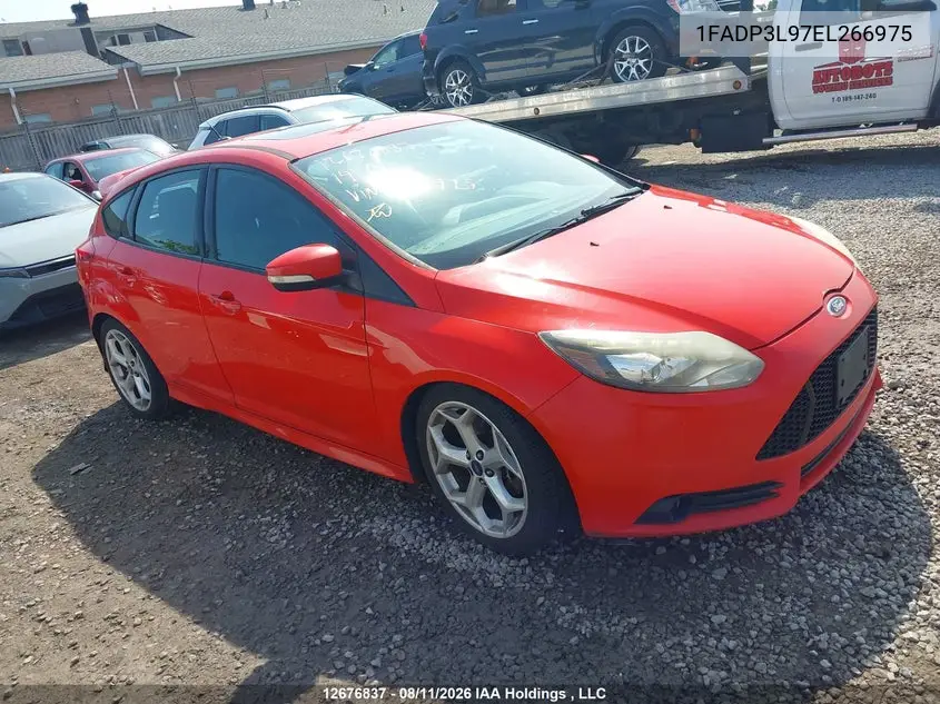 FORD FOCUS ST 2014, VIN 1FADP3L97EL266975