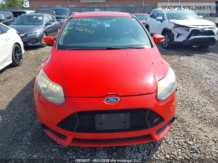 2014 FORD FOCUS ST VIN 1FADP3L97EL266975 — фото 12