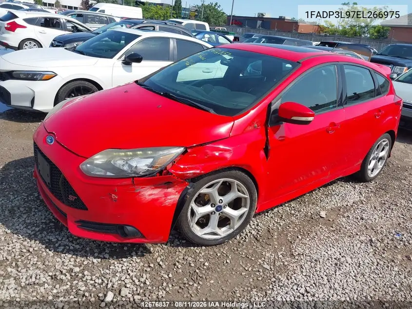 2014 FORD FOCUS ST VIN 1FADP3L97EL266975 — фото 2